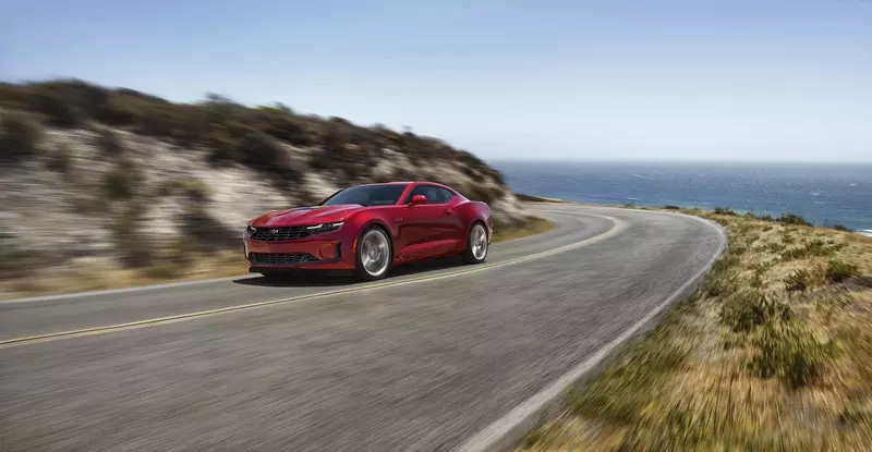 A preview of the 2021 Chevrolet Camaro.