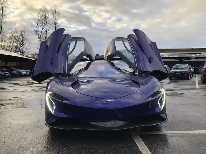 The first McLaren Speedtail has been delivered.