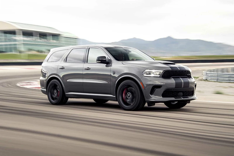 The 710-horsepower 2021 Dodge Durango SRT Hellcat is a family vehicle capable of 180 mph for one year only