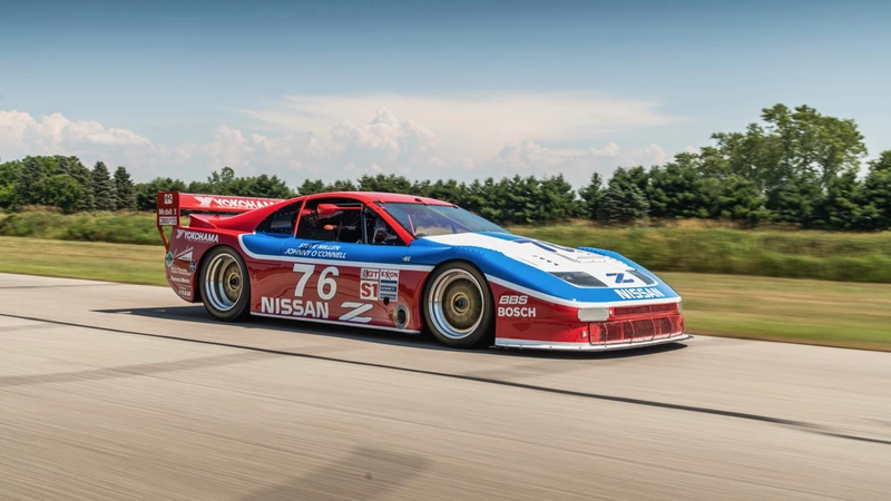 The 1989 Nissan 300ZX race car is a reminder of its glory days