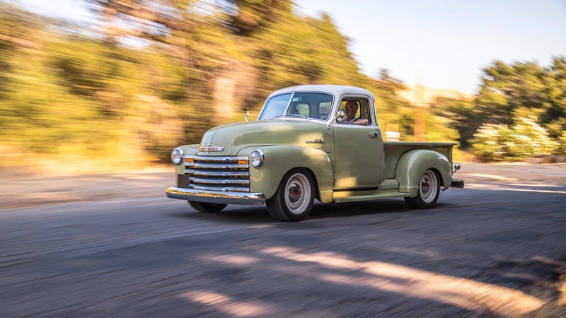 Icon's last restomod was a 1950 Chevrolet Thriftmaster pickup truck.