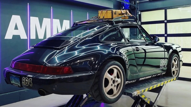 This is how the most perfect auto detailing garage was built.