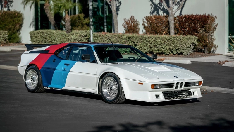 For sale is a 1980 BMW M1 AHG once owned by Paul Walker.