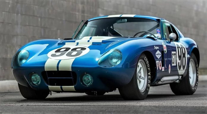 The Cobra Daytona Coupe, owned by Carroll Shelby, is sold all over the world.