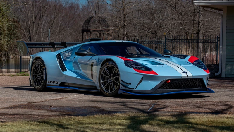 A super rare Ford GT Mk II is up for auction.