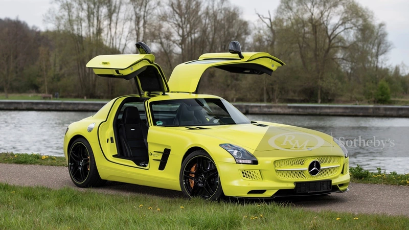 Buy this Mercedes-Benz AMG SLS Electric Drive and live the life of an electric "teapot"!