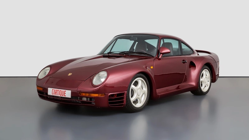 A rare Porsche 959 prototype is up for sale in Germany.