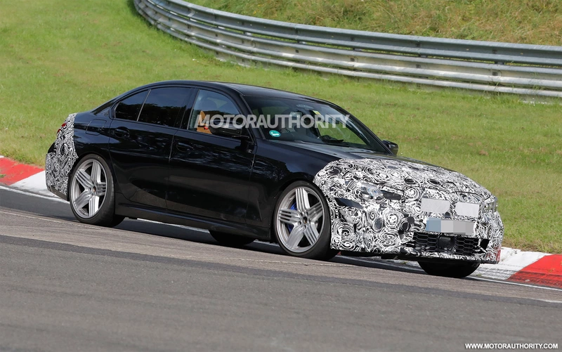 2023 BMW Alpina B3 spy shots: witness the updated sports sedan.