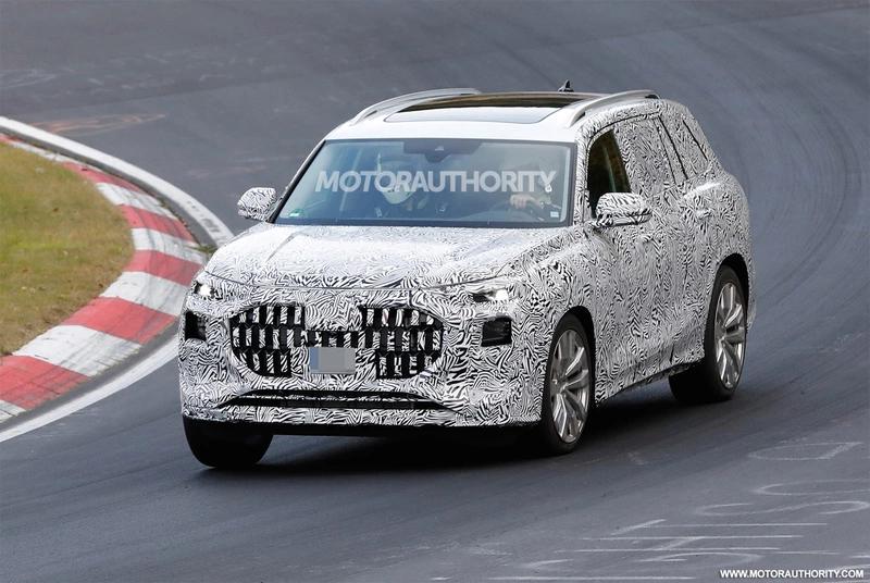 Spy shots of the 2023 Audi Q9: a full-size SUV on the way?