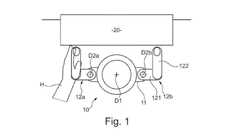 BMW has been granted a patent for a yoke steering wheel