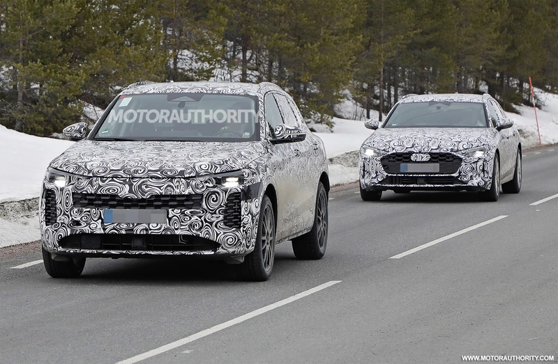 Audi Q5 2025 spy shots: updated SUV spotted