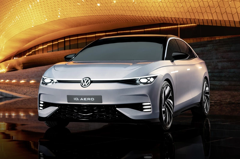 Volkswagen ID.Aero Concept Unveiled, Teases Electric Sedan for U.S. Market