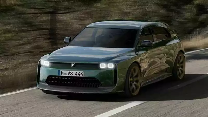 Revived Vanwall Unveils Electric Hot Hatch "Van der Bell S