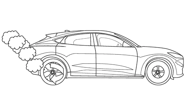 Ford is patenting a four-wheeled EV vehicle.