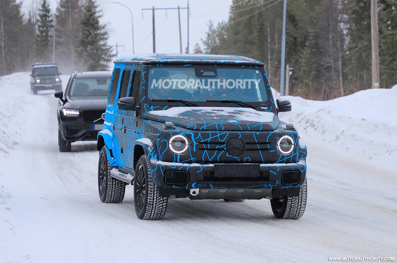 2024 Mercedes-Benz EQG Spy Shots and Video