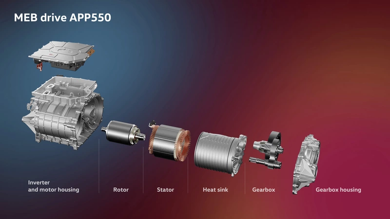 VW Reveals More Powerful Electric Motor for MEB Platform