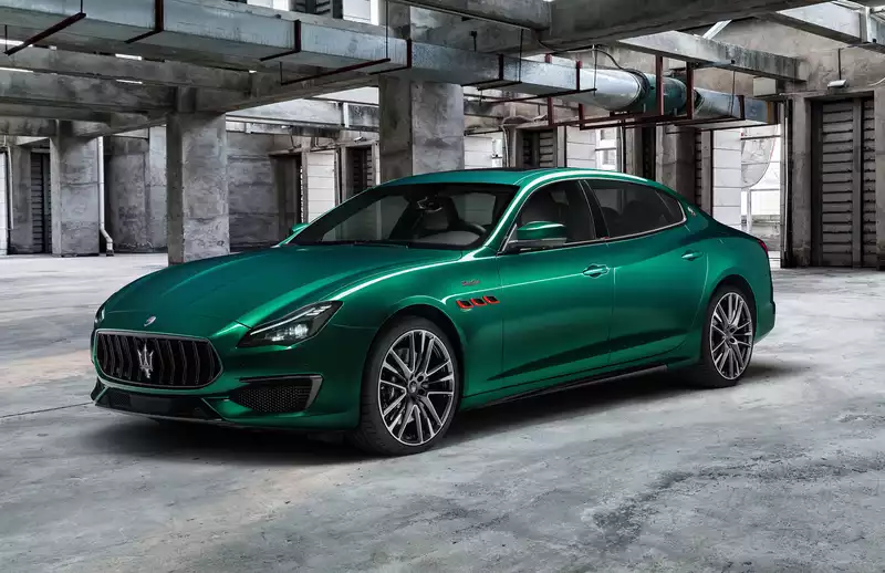 The Maserati Quattroporte is remodeled.