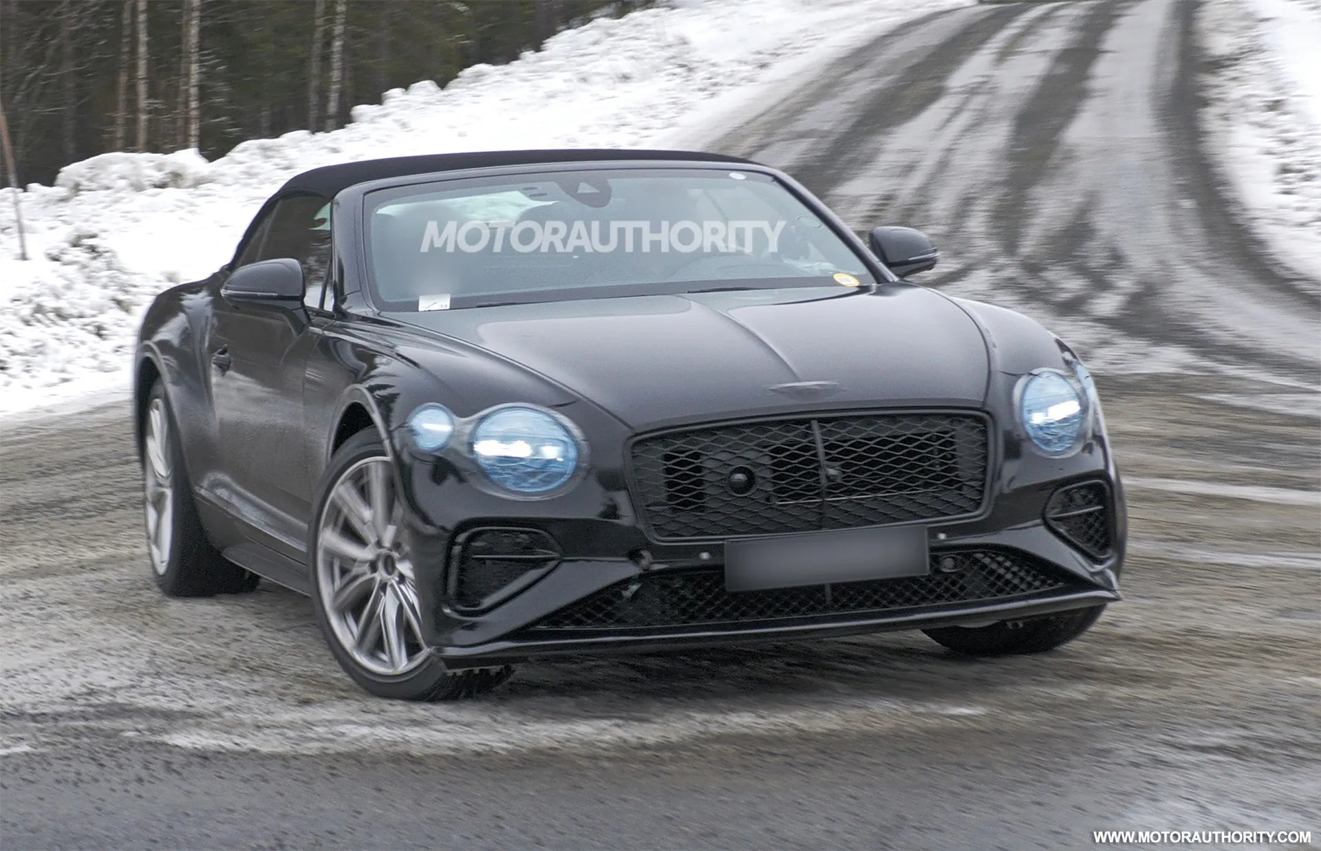 2025 Bentley Continental GT Convertible, Electric Power Spotted