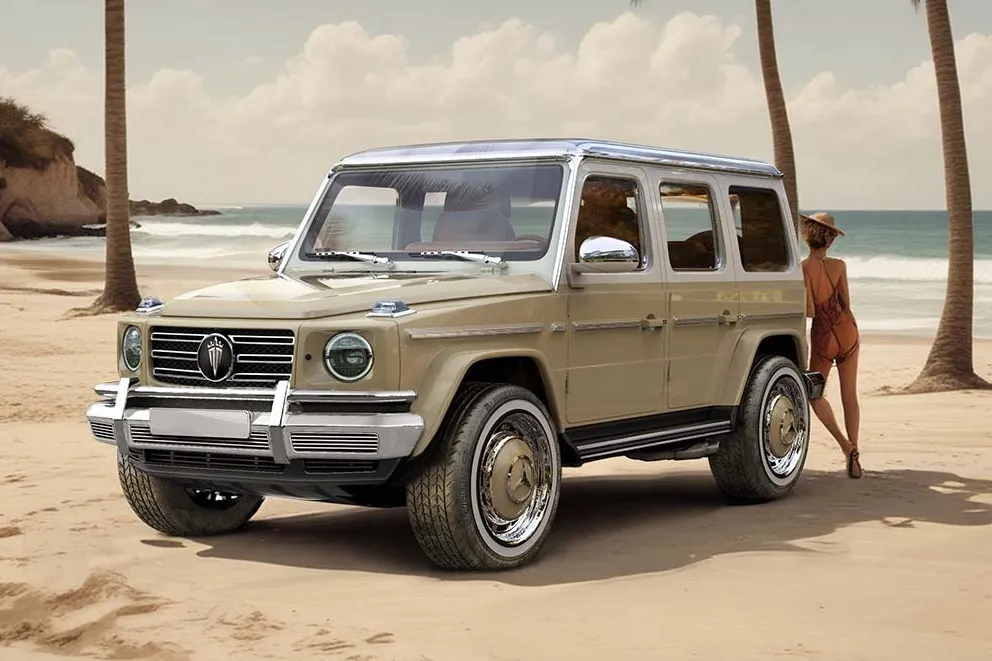 Kallex G Vintage, providing a fun retro vibe to the G-Class.