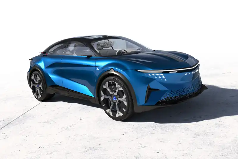 Alpine A390 Beta Teases Electric Crossover for 2025