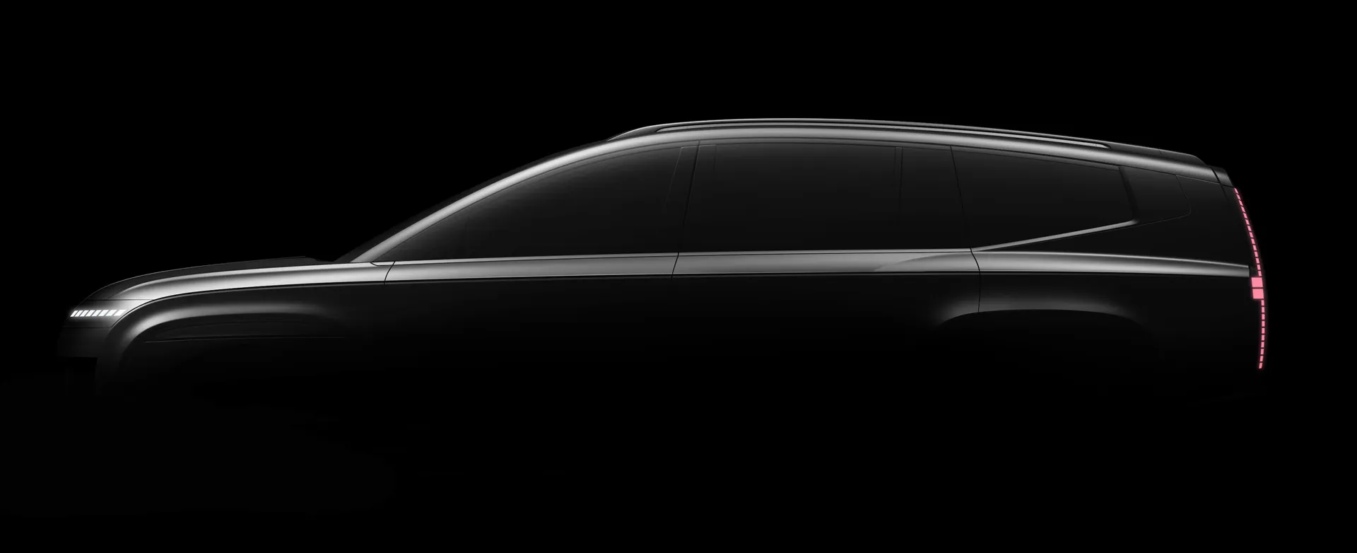 2025 Hyundai Ioniq9 was teased ahead of the debut of 11/21