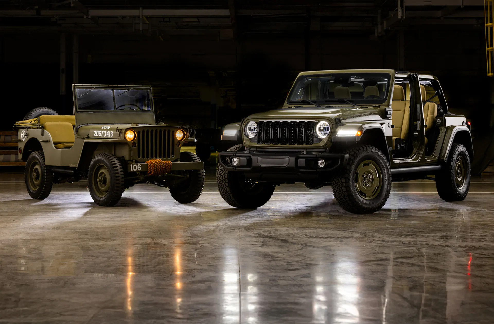 2025 Jeep Wrangler 4xe Willis'41 Honor military heritage