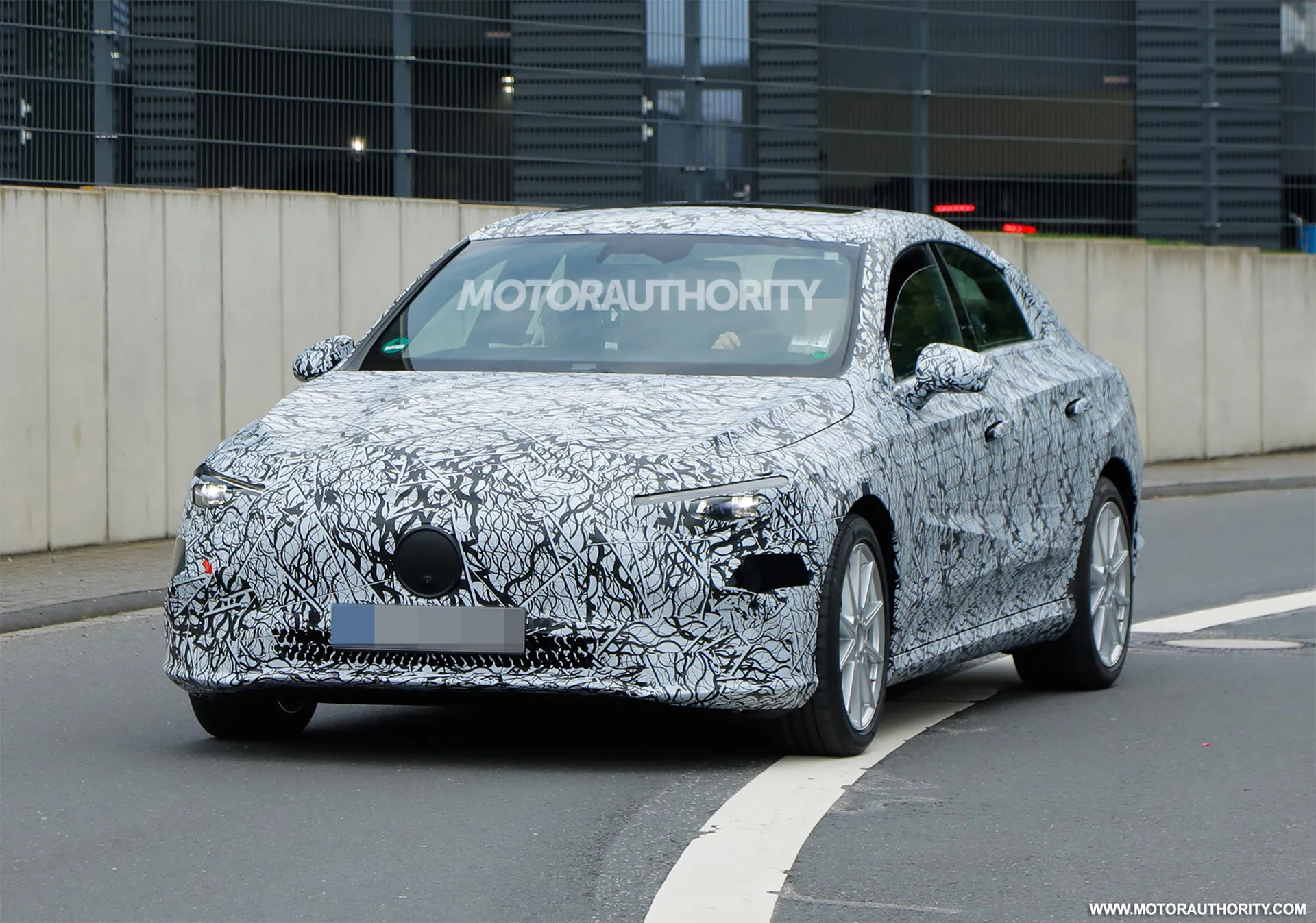 2026 Mercedes-Benz CLA-Class EV Caught on Video